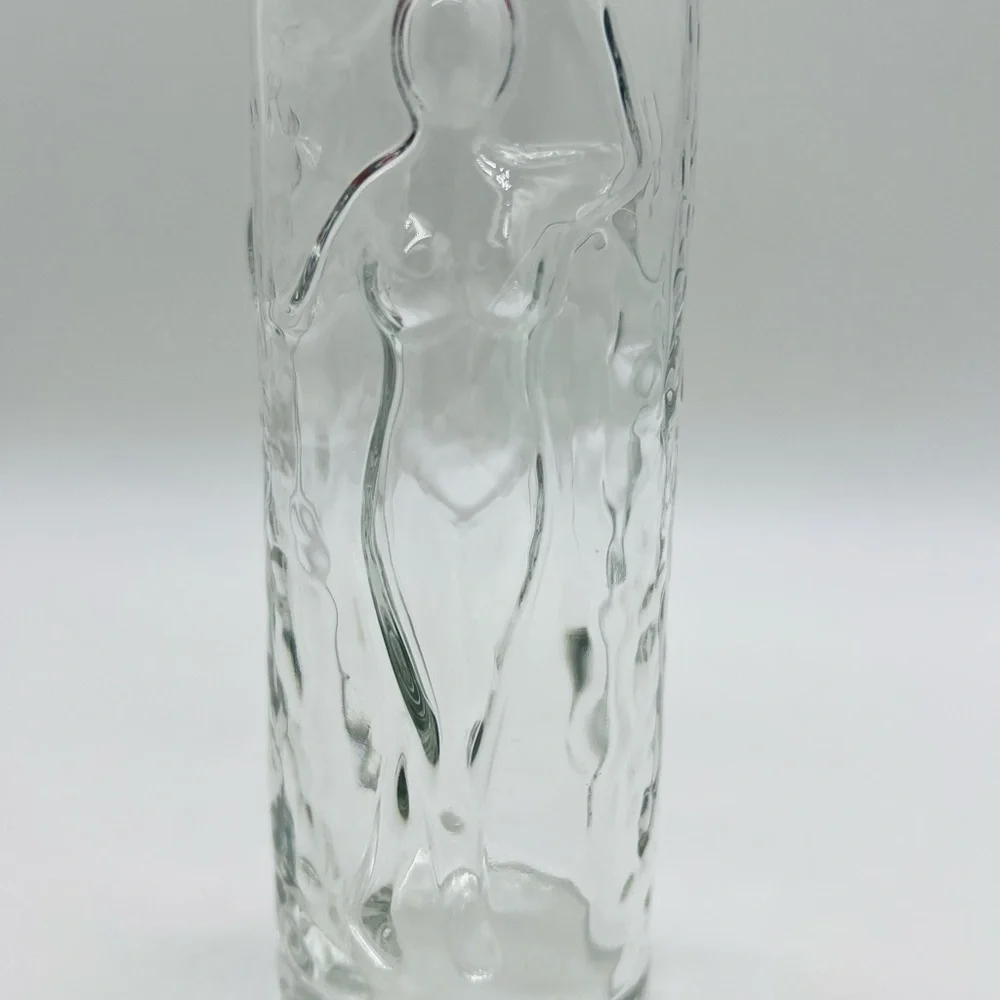 Clear Glass Bar Accessory from Baby Dolls Fare Nightclub
